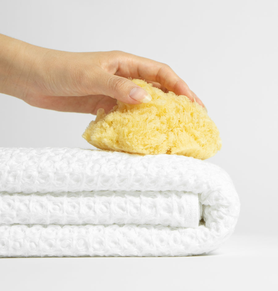 Allswell 100% Organic Stonewashed Waffle Bath Towel, 28x54